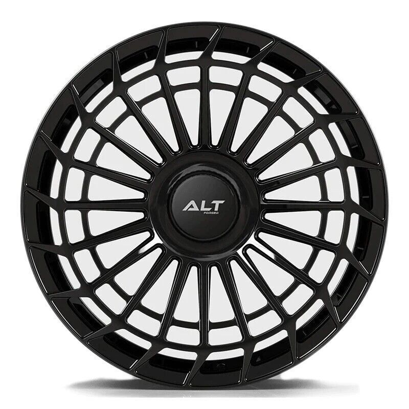 22" 22x10.5 ALT PL15 Forged Gloss Black wheels for G Wagon w464 G550 G63 W463