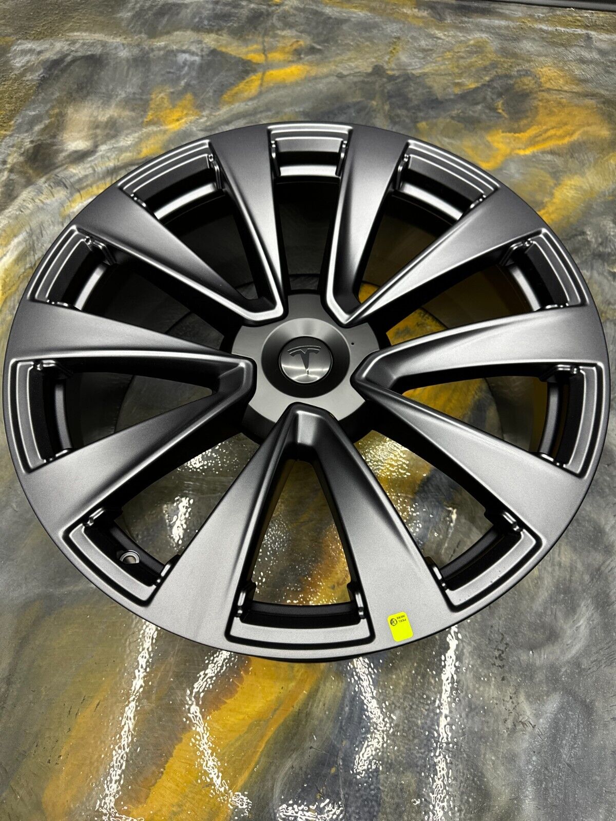 22" 22x10/22x9 Brand New OEM Tesla Model X Wheels Plaid style P100D Staggered