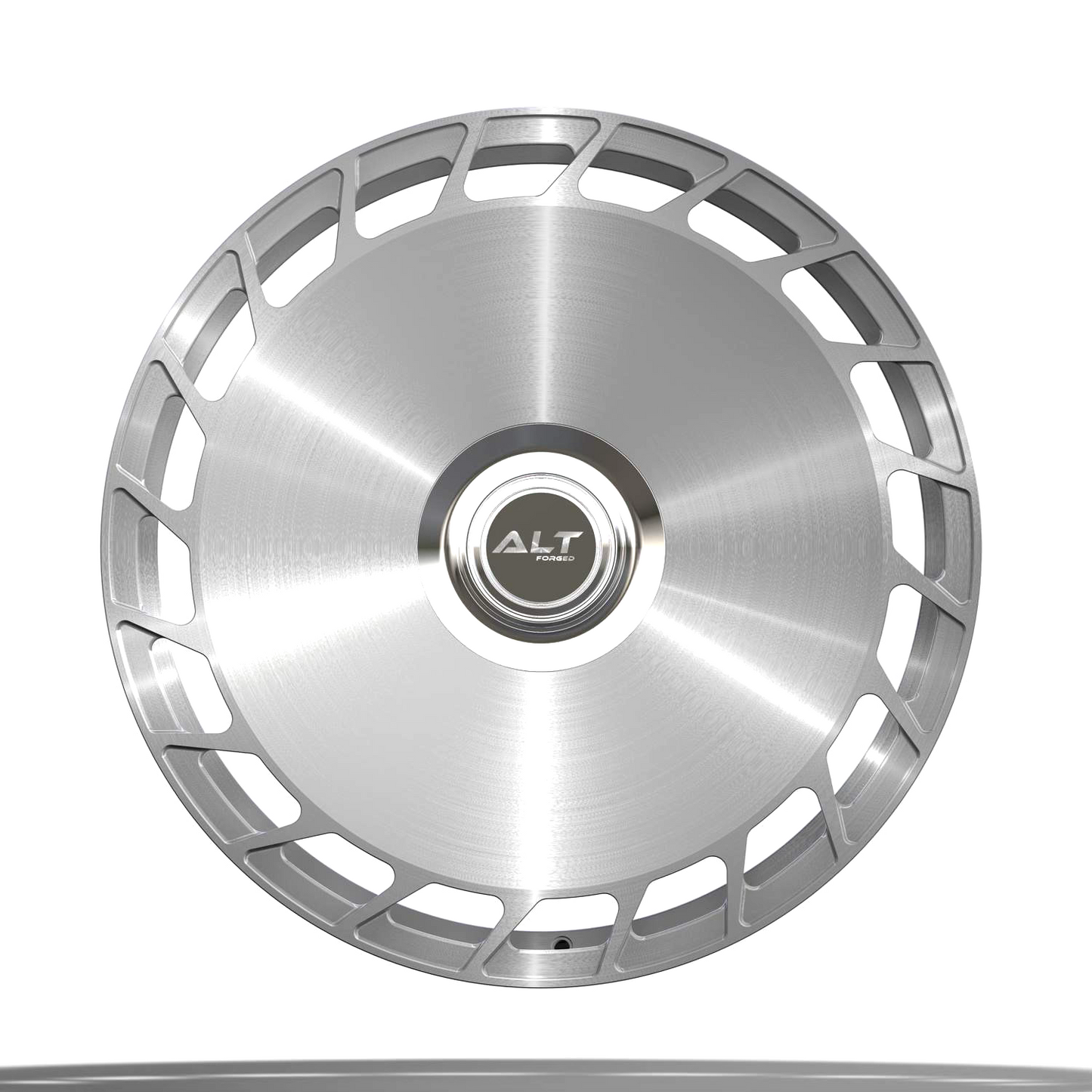 24" 24x10 ALT PL1 Full Forged Brushed Aluminum wheels for Tesla Cyber Truck