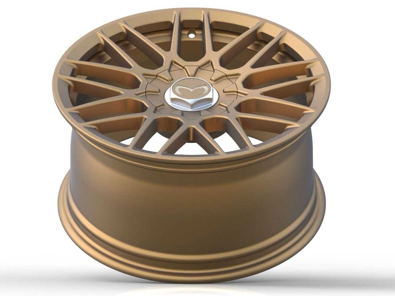 17x9 45mm Fully Forged Custom Bronze Wheels Mazda Miata MX-5 ND