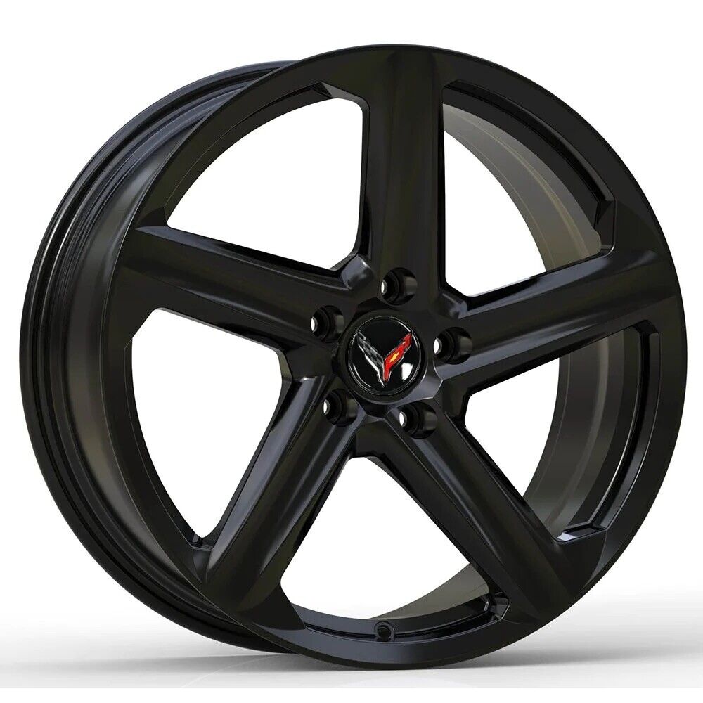 20" 21" 20x9/21x12 Forged Gem G8Z Gloss black wheels for C8 Corvette Z06 ERAY