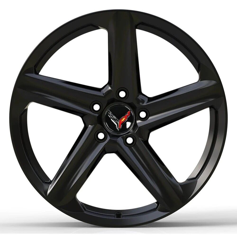 20" 21" 20x9/21x12 Forged Gem G8Z Gloss black wheels for C8 Corvette Z06 ERAY