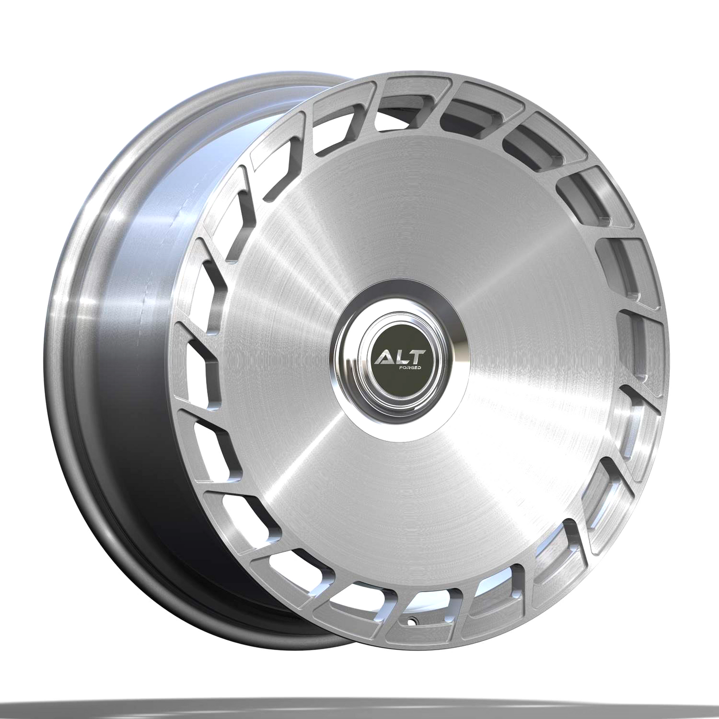 22" 22x9 ALT PL1 Full Forged Brushed Aluminum wheels for Tesla Cyber Truck