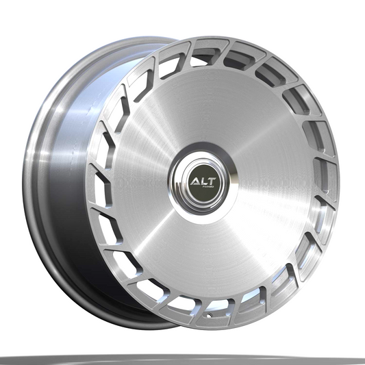 24" 24x10 ALT PL1 Full Forged Brushed Aluminum wheels for Tesla Cyber Truck