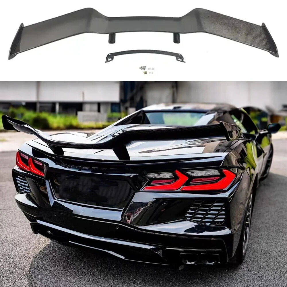 Carbon Fiber Wing Z06 Style for C8 Corvette Base / Z51 Chevrolet Stingray