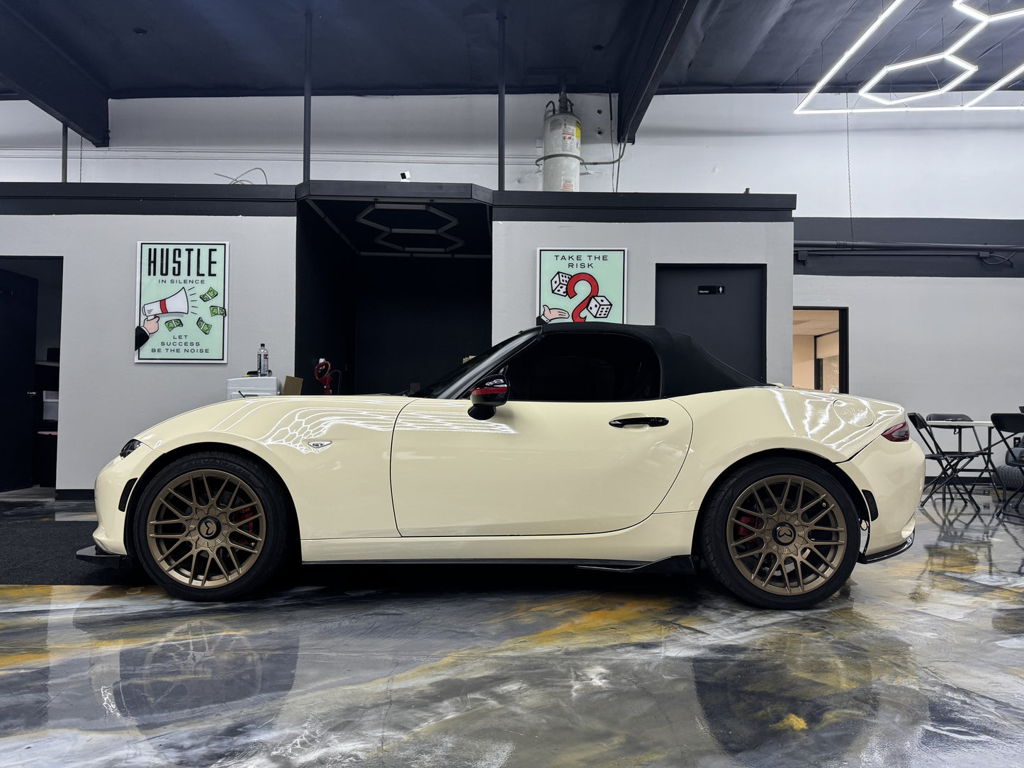 17x9 45mm WC SUN Forged Bronze Wheels for Mazda Miata MX-5 ND